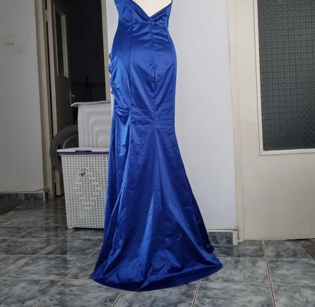 Rochie lunga albastra