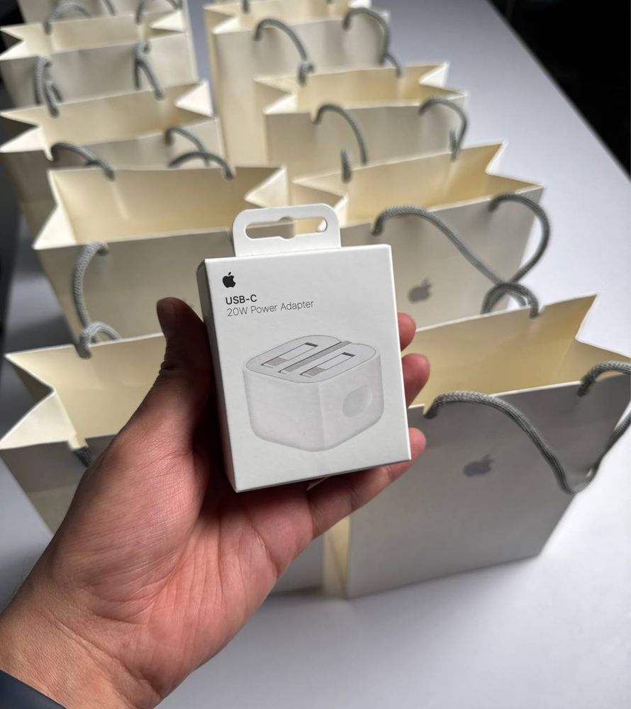 iPhone Original Type-C Lightning USB Зарядка для Айфон кабель Адаптер