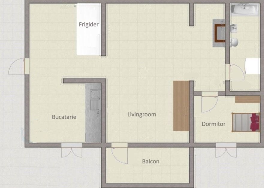 Apartament ieftin la 3 minute de Centrul Vatra Dornei