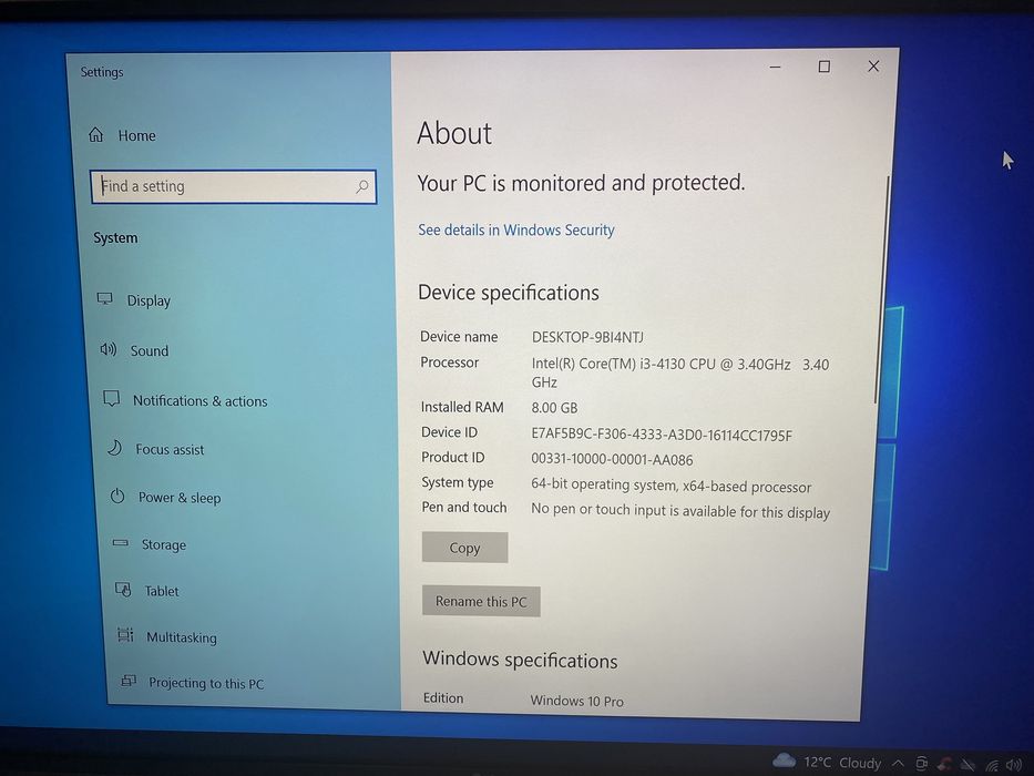 Vand PC Gaming Lenovo Medium Level