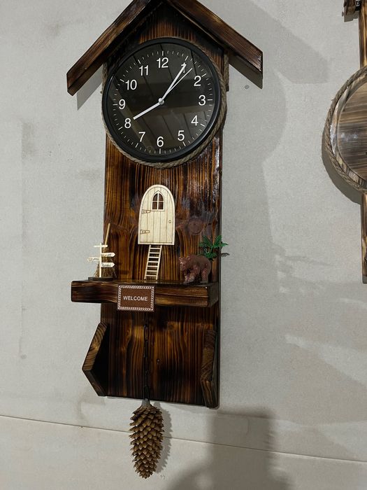 Ceasuri rustice realizate manual