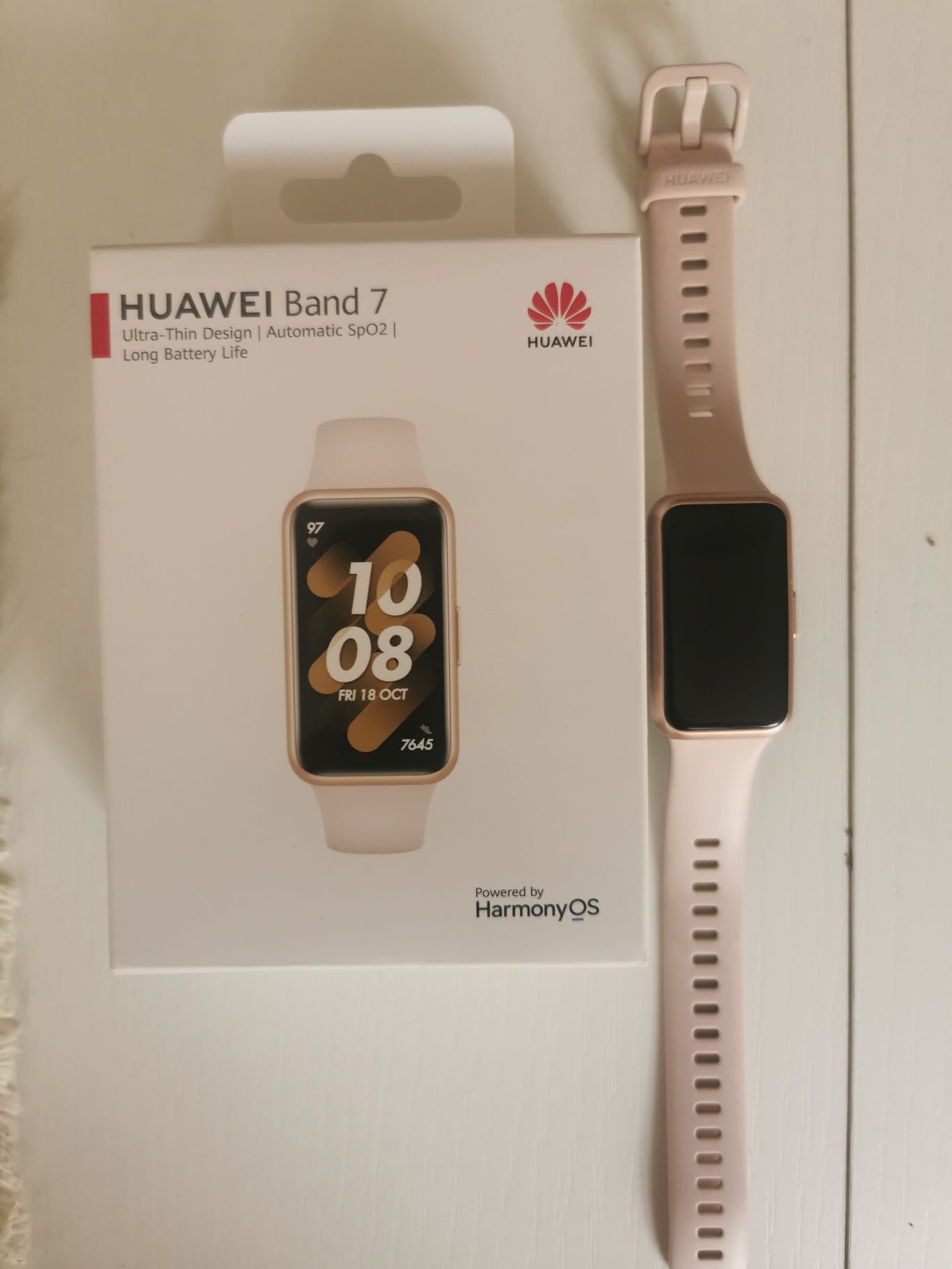 Smartwatch Huawei Band 7
Nebula Pink
Silikone Strap
Android/ios
