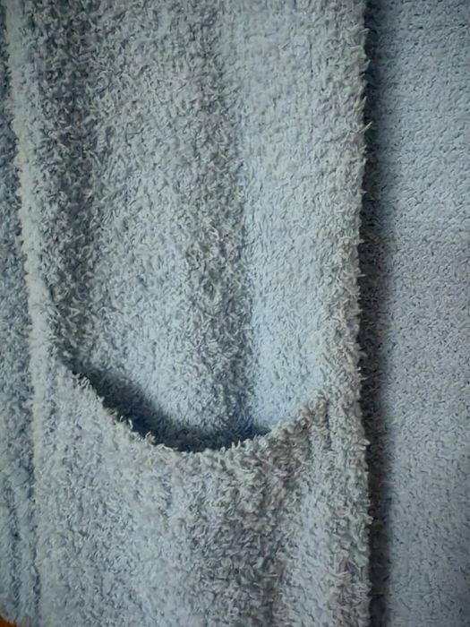 Vand cardigan dama lung, culoare bleu, marimea S, marca U collection