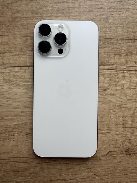 Apple iPhone 16 pro max alb 1TB 93% acunulator impecabil