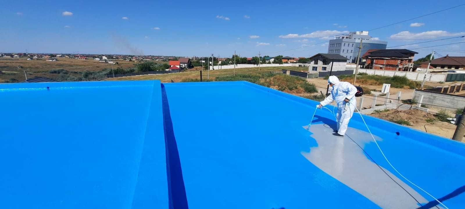 poliuree hidroizolatii terase , acoperis , fundatii si piscine