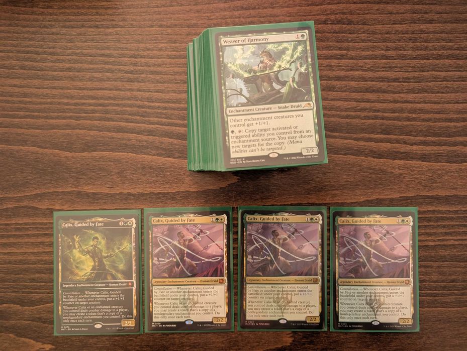 [MTG] Selesnya Enchantments with Calix, Guided by Fate