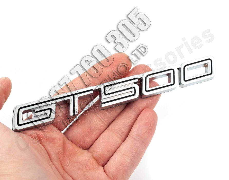 Емблема Мустанг GT 500 за Калник или задна броня Mustang Shelby GT500