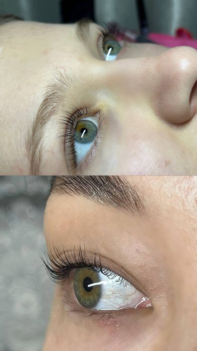 наращивание / ламинирование ресниц