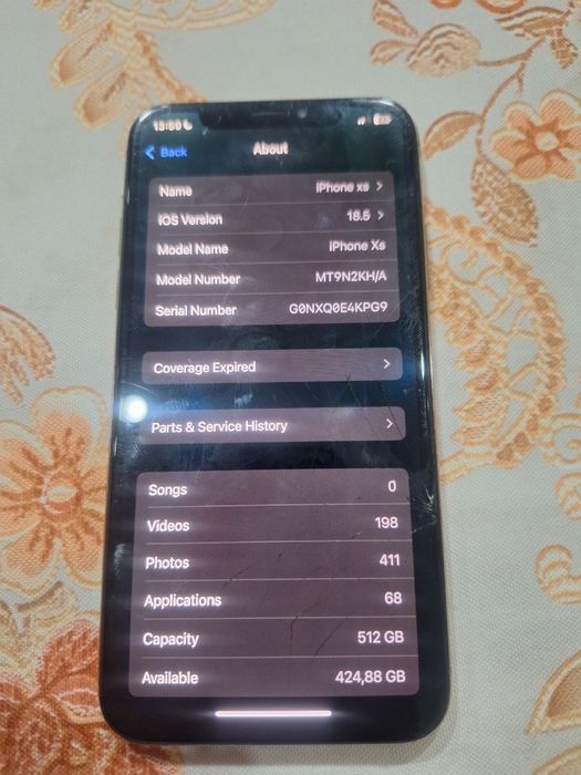 Iphone xs 512 gb