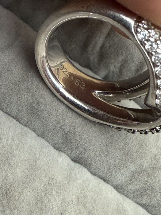 Inel din argint si pietre