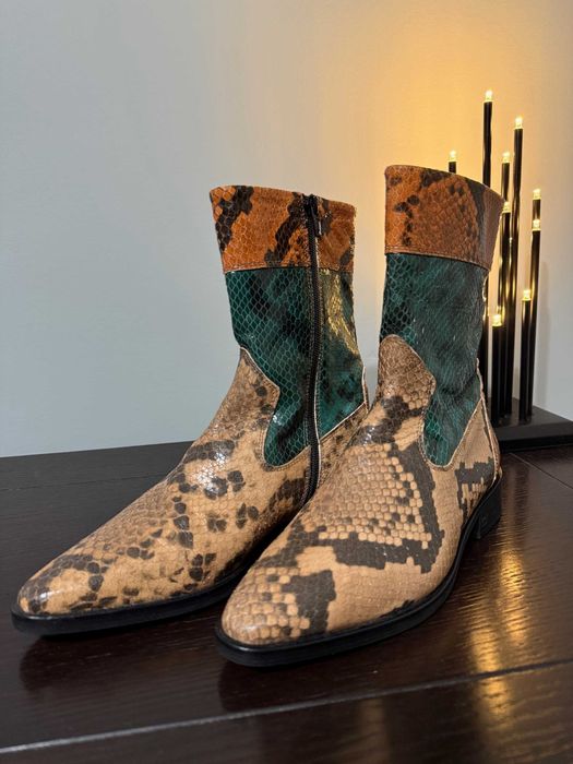 Ghete dama din piele~Scotch&Soda