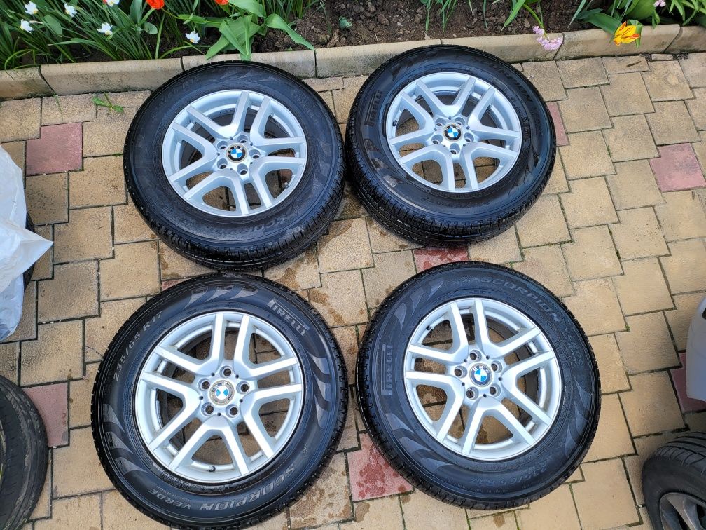 Roti complete BMW X3/X4/X5 235 65 17 Impecabile Pret 850 lei
