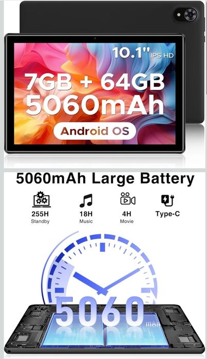 Tableta android 10.1 inch DOOGEE U9 7Gb Ram 64Gb storage Noua Sigilata