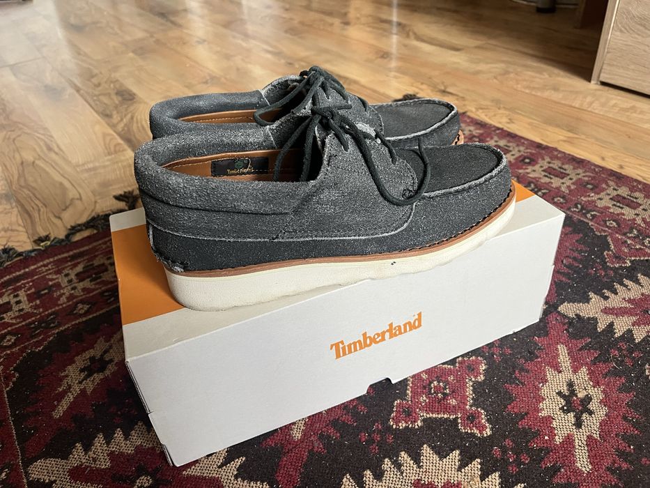 Timberland 3-eye lug Vibram