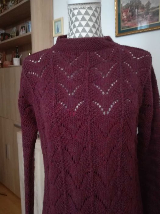 Rochie tricotata manual