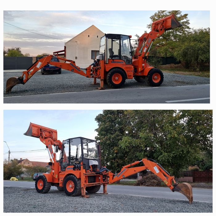 Midi  buldoexcavator EUROCOMACH  E 265  cu 1989h Mini  Buldo excavator