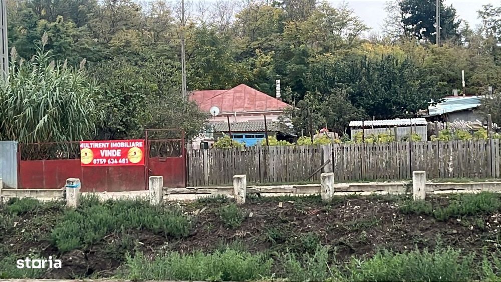 Teren 4429 mp cu casa de vanzare la DJ in Malcoci (Tulcea)!