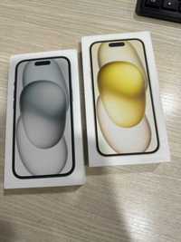 iPhone 15, 128GB, 5G, Yellow/Black, NOU, Sigilat!!!