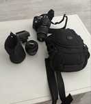 Vand Nikon DSLR 3100 cu obiectiv Nikon 35 fix