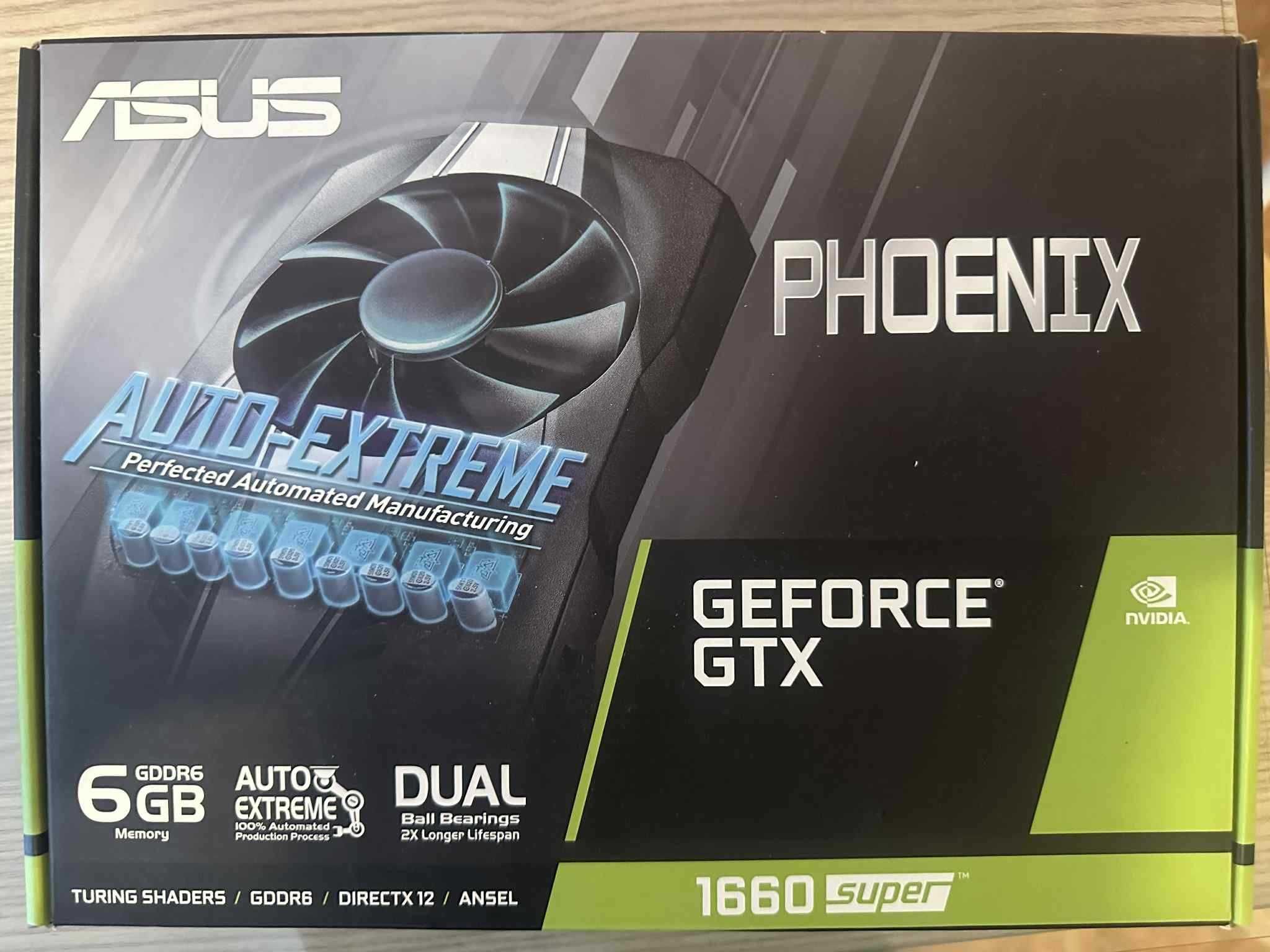 Asus Phoenix GTX 1660 Super 6G