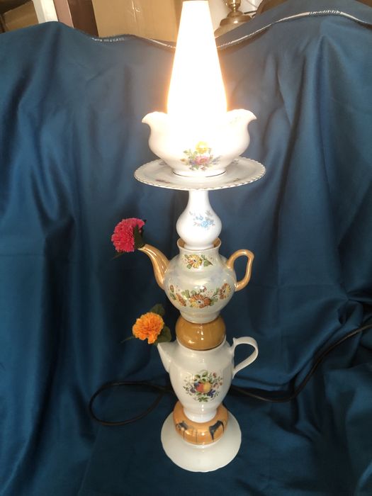 Lampa decorativa portelan
