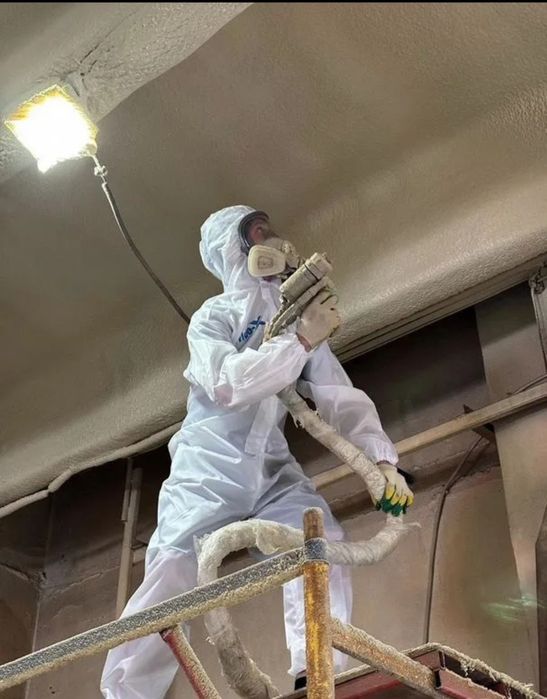 Утепление пенополиуретаном Напыление ППУ