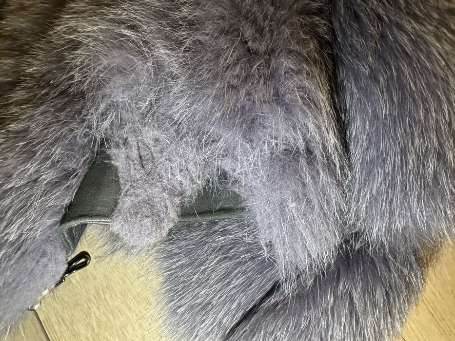 Яке от естествен косъм лисица