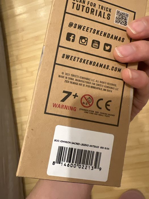 Kendama sweets Boo Johnson SACRED LEGEND SHAPE – ANTI SKID  Cluj