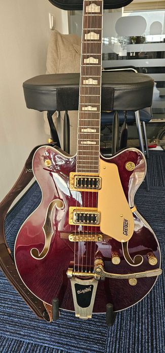 Продаётся Gretsch G5422TG Electromatic DC (Walnut Stain) + стул