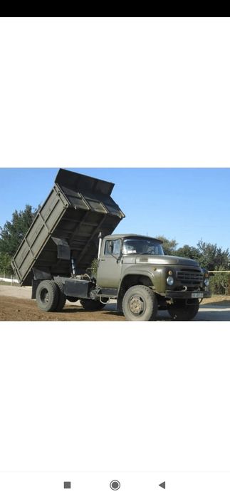 Навоз Песок Баласт Тас Бутовый камень Щебень Зил 6-7 тонн. Навоз Перег