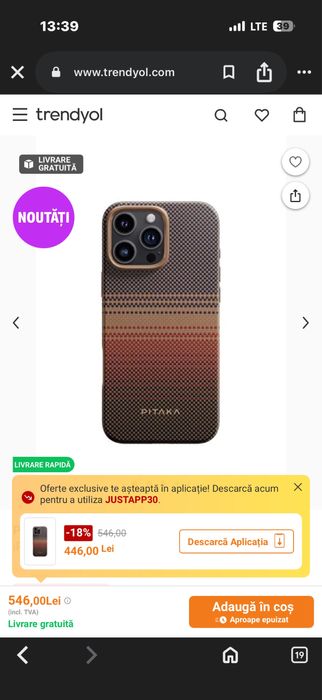 Husa Pitaka  Iphone 16 pro max !