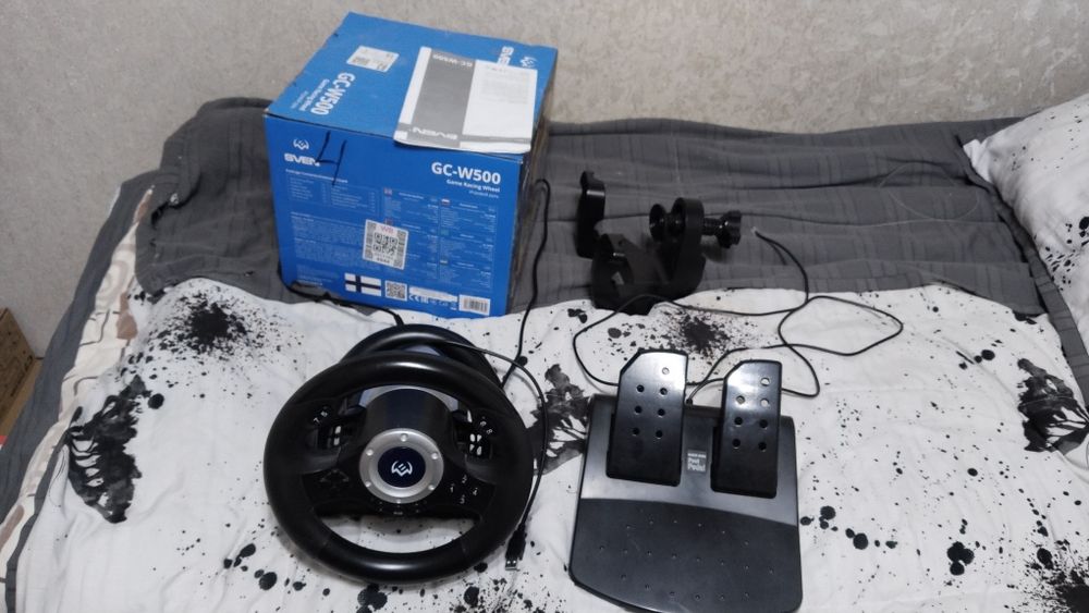Игровой руль sven gs-w500