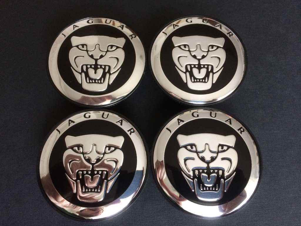 Set 4 Capace jante aliaj 60mm Jaguar