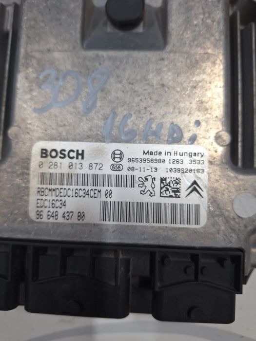 Компютър двигател за Peugeot 308 1.6 HDI