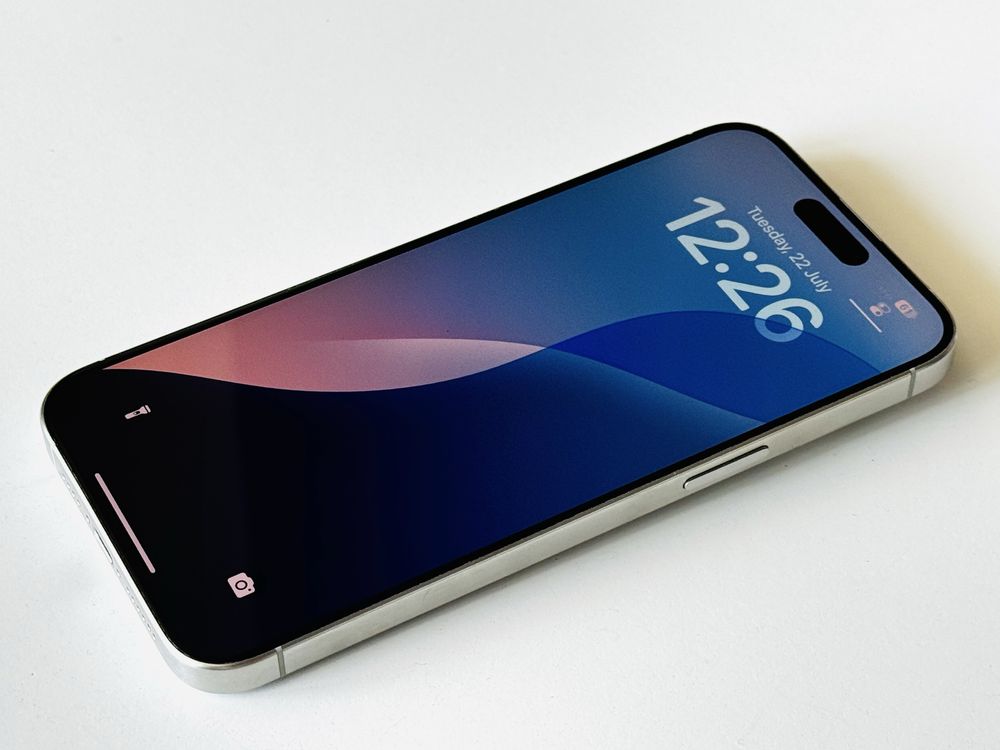 Iphone 15 Pro Max 256GB White Titanium! 95% Батерия Гаранция 6 месеца