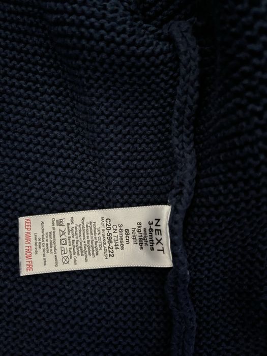 Бебешка жилетка Next baby 0-3 месеца