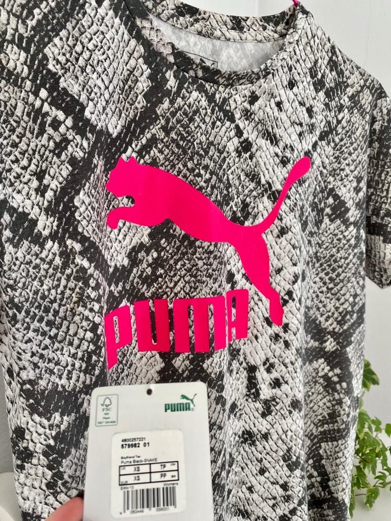 Tricou Puma piele de șarpe