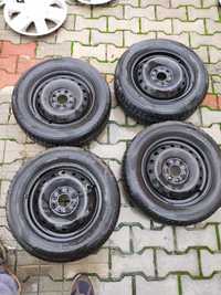 Set 4 buc anvelope vara si iarna+jante   4 seasons Hankook Kinergy4s 1