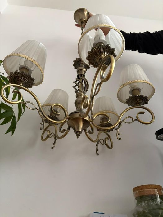 Set Candelabru si Aplica de perete dubla si simpla