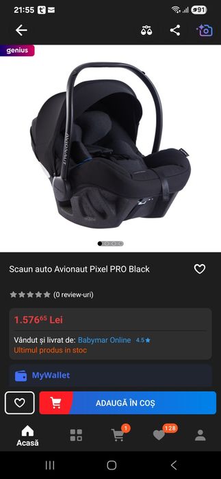 Scoica bebe Avionaut