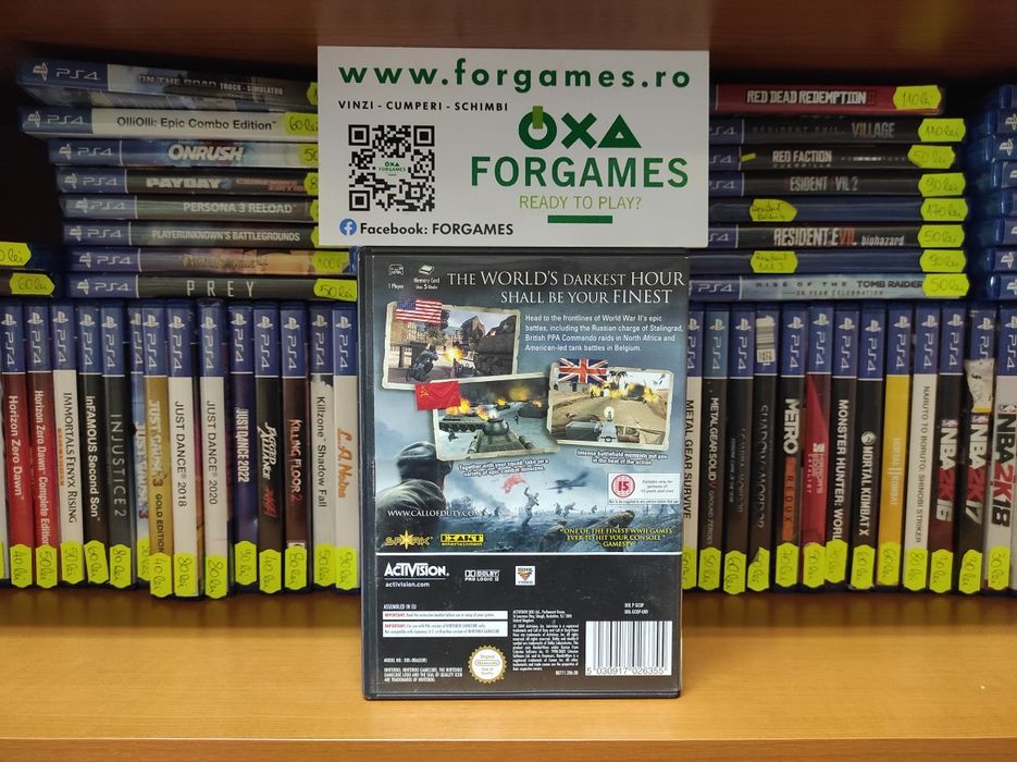 Vindem joc  Call of Duty Finest Hour Nintendo Gamecube