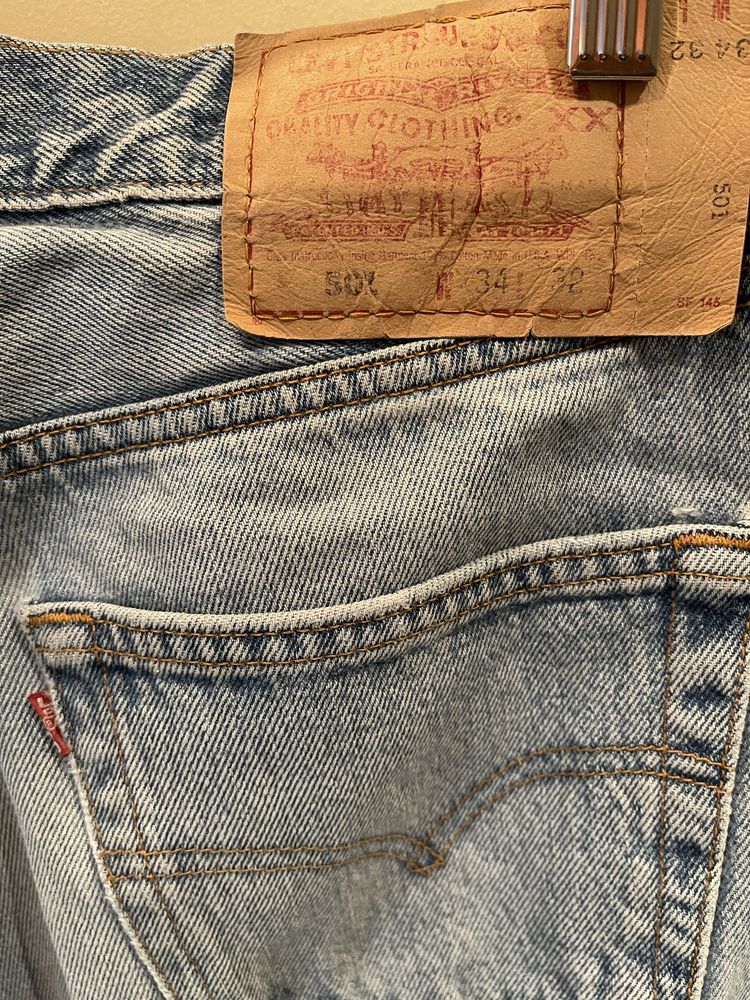 Vintage Levi’s made in USA - 34x32 мъжки дънки