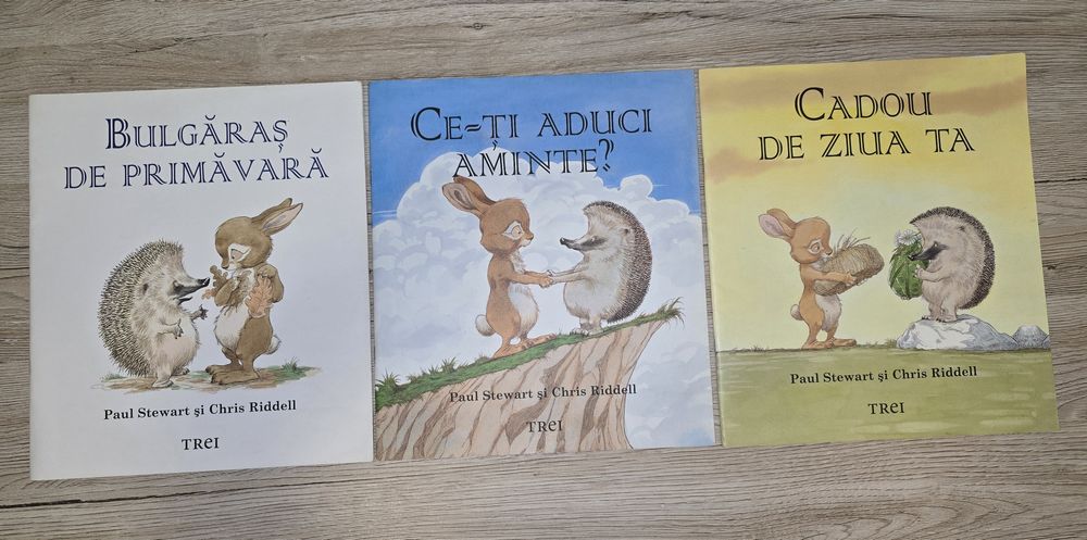 Set 3 cărți pentru copii – Editura Trei