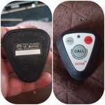 Pager fără fir, buton comanda