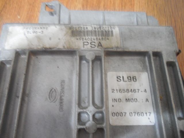 Calculator motor PEUGEOT 406 motor 1,8 benzina 16 valve 98-2002 PROBAT