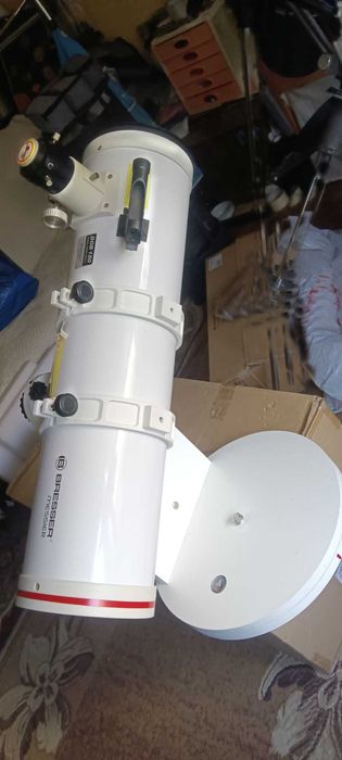Телескоп за дом,градина или пътуване BRESSER 150 DOBSON+СЛЪНЧЕВ ФИЛТЪР
