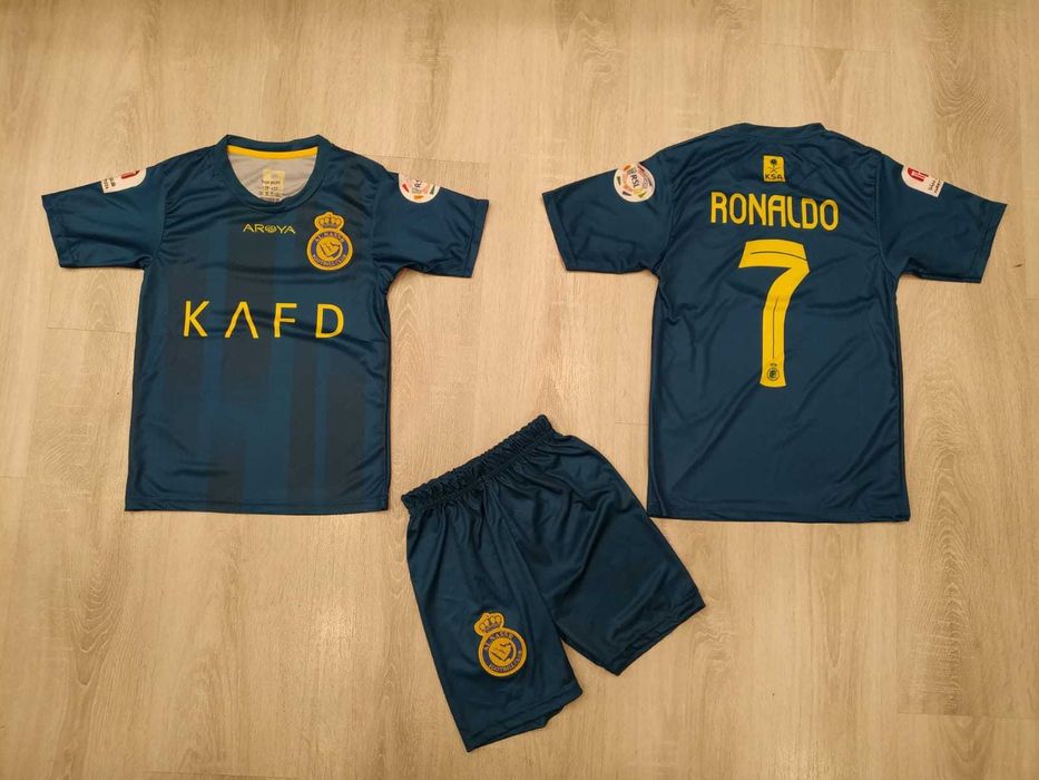 Екип Меси Черен Маями 2024 ново от 4 до 16г с калци