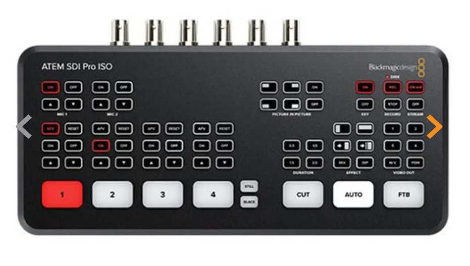 Mixer video Blackmagic Design ATEM SDI Pro ISO Switcher
