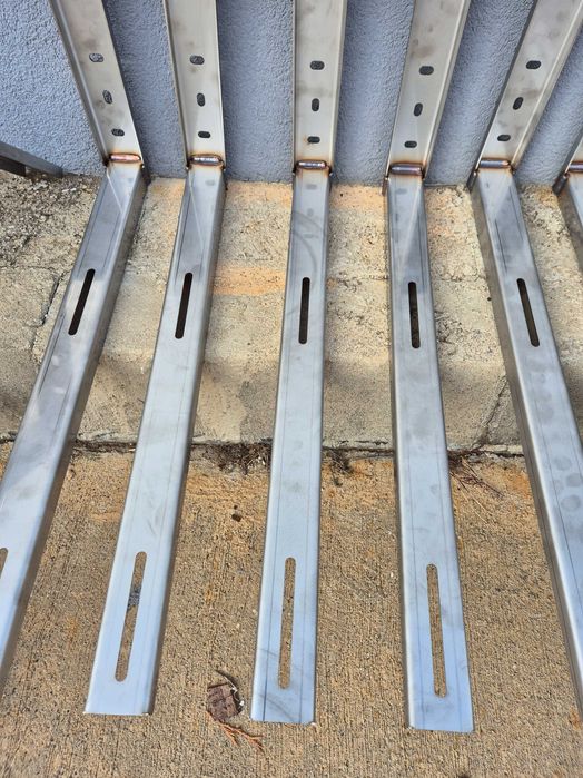 Стойка за климатик, неръждаема 2 мм