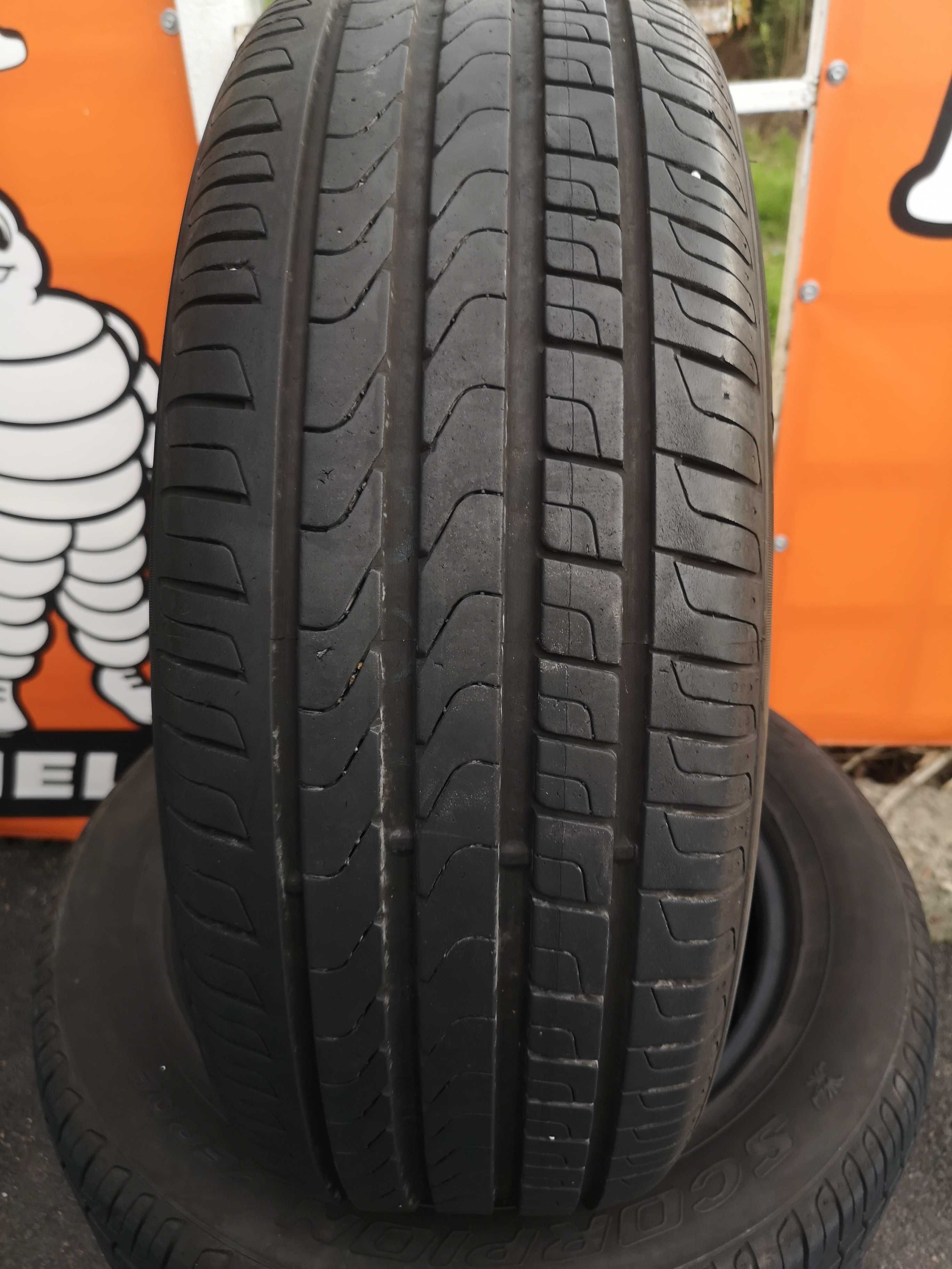 4бр 215/60/17 PIRELLI 7мм грайфер дот:21г безплатен монтаж+++